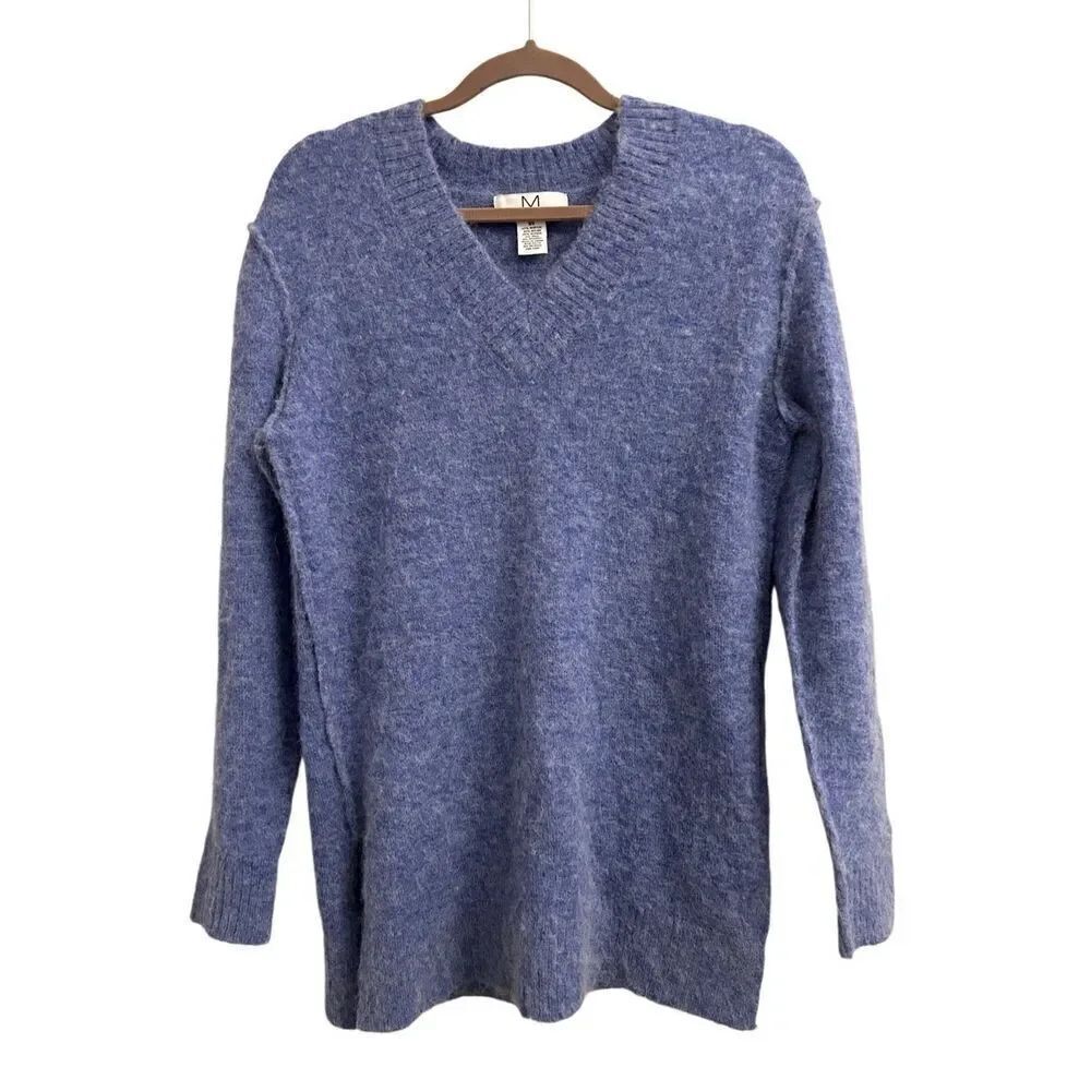 Magaschoni Alpaca Blend Tunic Sweater XS oversized soft